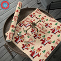 Funny Trump Christmas Wrapping Paper for Gifts - Let's Go Brandon Gift - Funny Santa Trump Wrapping Paper Christmas...