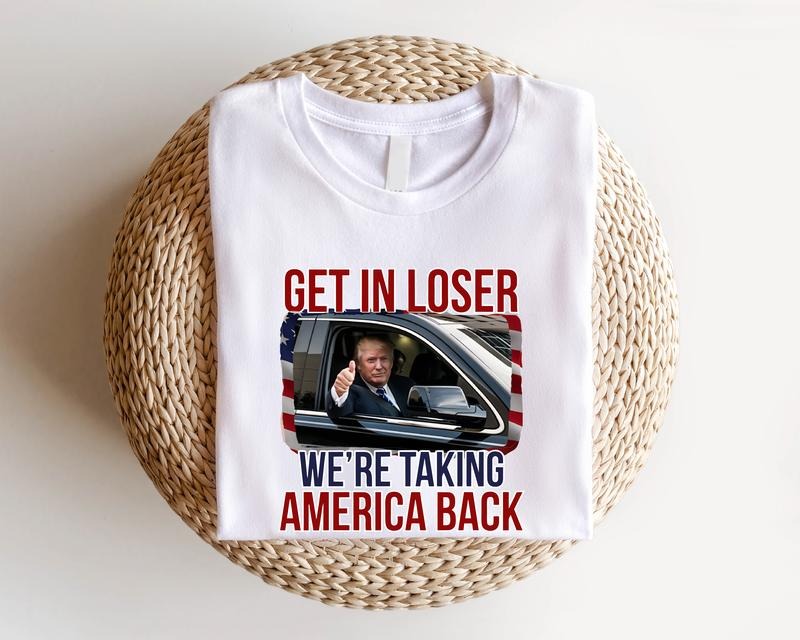 Funny Trump T-shirt, Trendy President 2024 Tee, Unisex Election Shirt, Matching Supporter Shirt, Voting Tee, American...