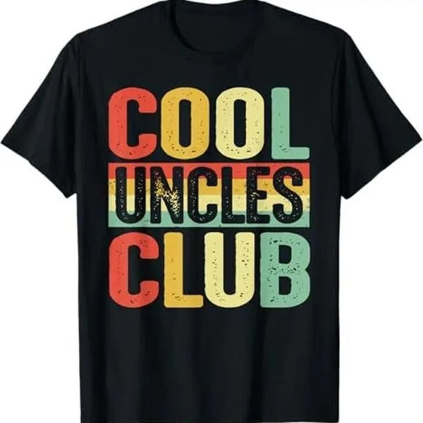 Funny Uncle Fathers Day Cool Uncles Club Vintage T-Shirt Hoodie, Sweatshirt | RetroVerseTees.com