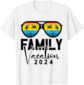 Funny Vacation Shirt, Family Vacation 2024 Beach Matching Summer Vacation 2024 T-Shirt Menswear Casual Cotton Hoodie,...