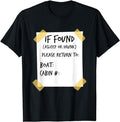 Funny Vacation Shirt, If Found Asleep or Drunk Funny Cruise T-Shirt Menswear Casual Cotton Hoodie, Sweatshirt