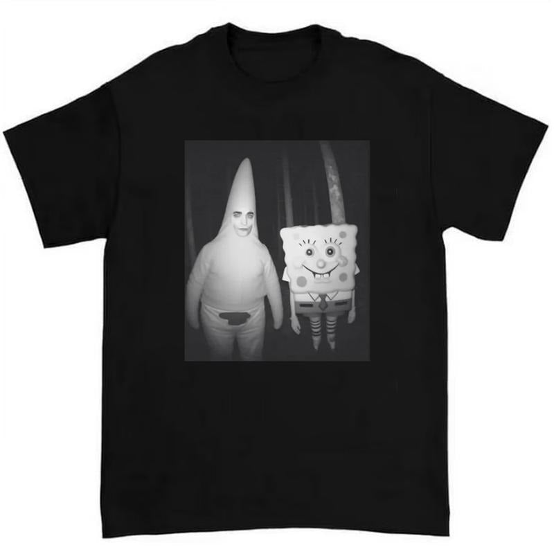 Funny Vampire and Sponge Creepy Woods T-Shirt Featuring Vintage Twilight Meme Design Hoodie, Sweatshirt | RetroVerseTees.com