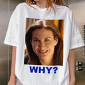Funny WHY Meme Shirt, Viral Mystery Face Tee, Sarah Sherman Style Shirt, Unisex Graphic Tee Hoodie, Sweatshirt