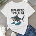 Funny shark emoji shirt, strange Gunpla brand absurd funny shirt, men'WB shield top, gift T-shirt,round neck short...