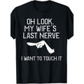 Funny t-shirt for men, Sarcastic Meme, Mans prize, Marriage T-Shirt Made in USA Hoodie, Sweatshirt | RetroVerseTees.com