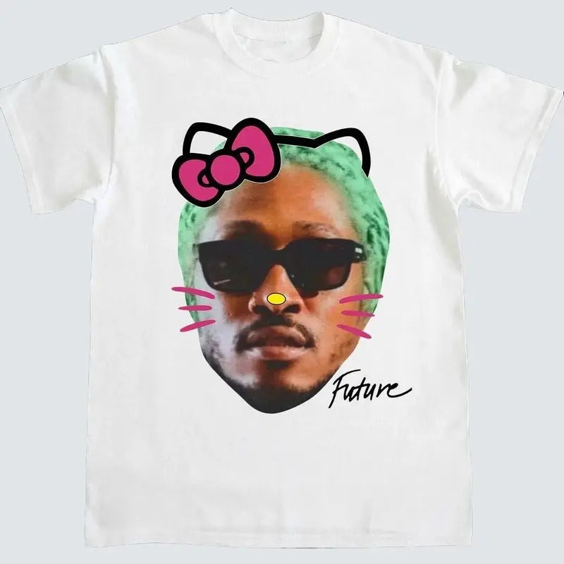 Future Kitty Hip hop Rap Tee Hoodie, Sweatshirt | RetroVerseTees.com