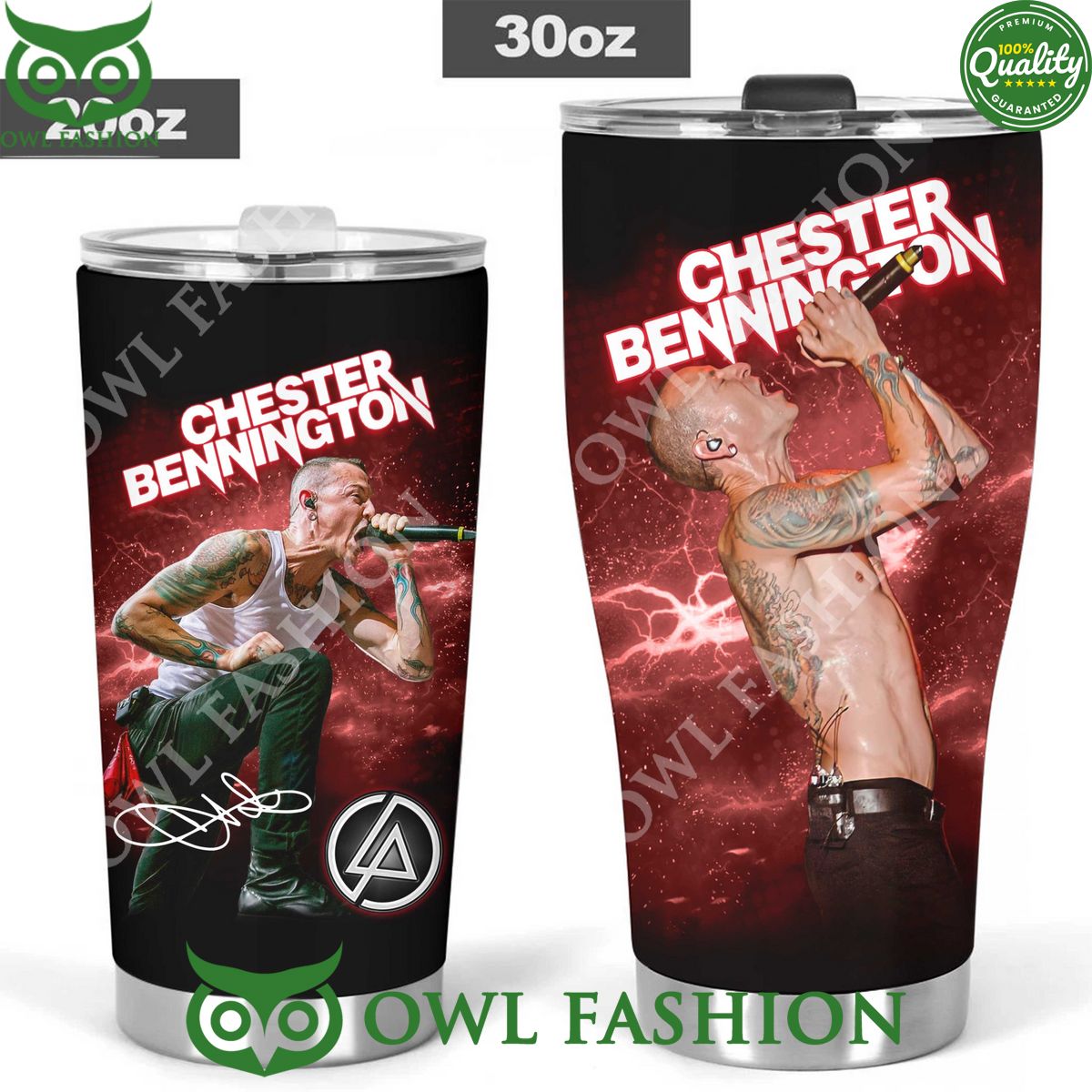 Linkin Park x Chester Bennington Perform on Stage Tumbler Cup