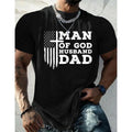 GA FOG FOG Husband Dad TShirt Pure Cotton Fabric Casual Streetstyle Crew Neck Short Sleeve T-Shirt Trendy Tops for Women...