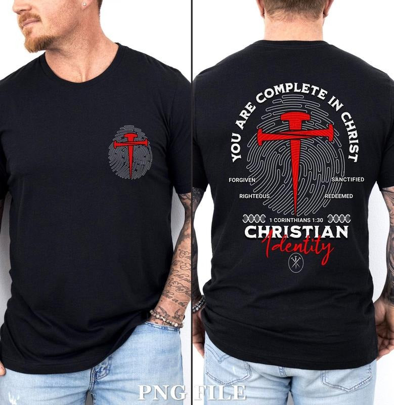 GA FOG Faith Christian Identity Complete Red plumber brand Christ Tee Pure Cotton Fabric Casual Streetstyle Crew Neck...