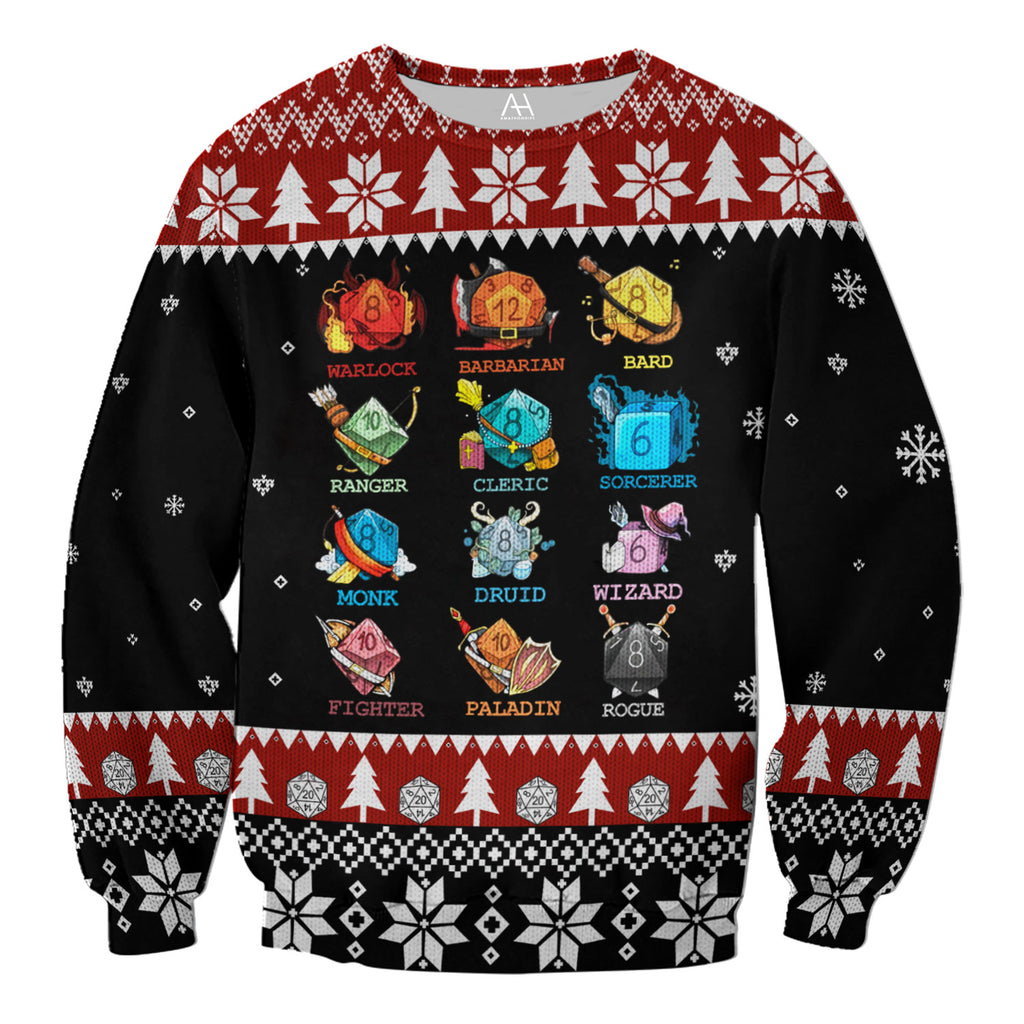 Dice Collections 3D Ugly Sweater Jumper