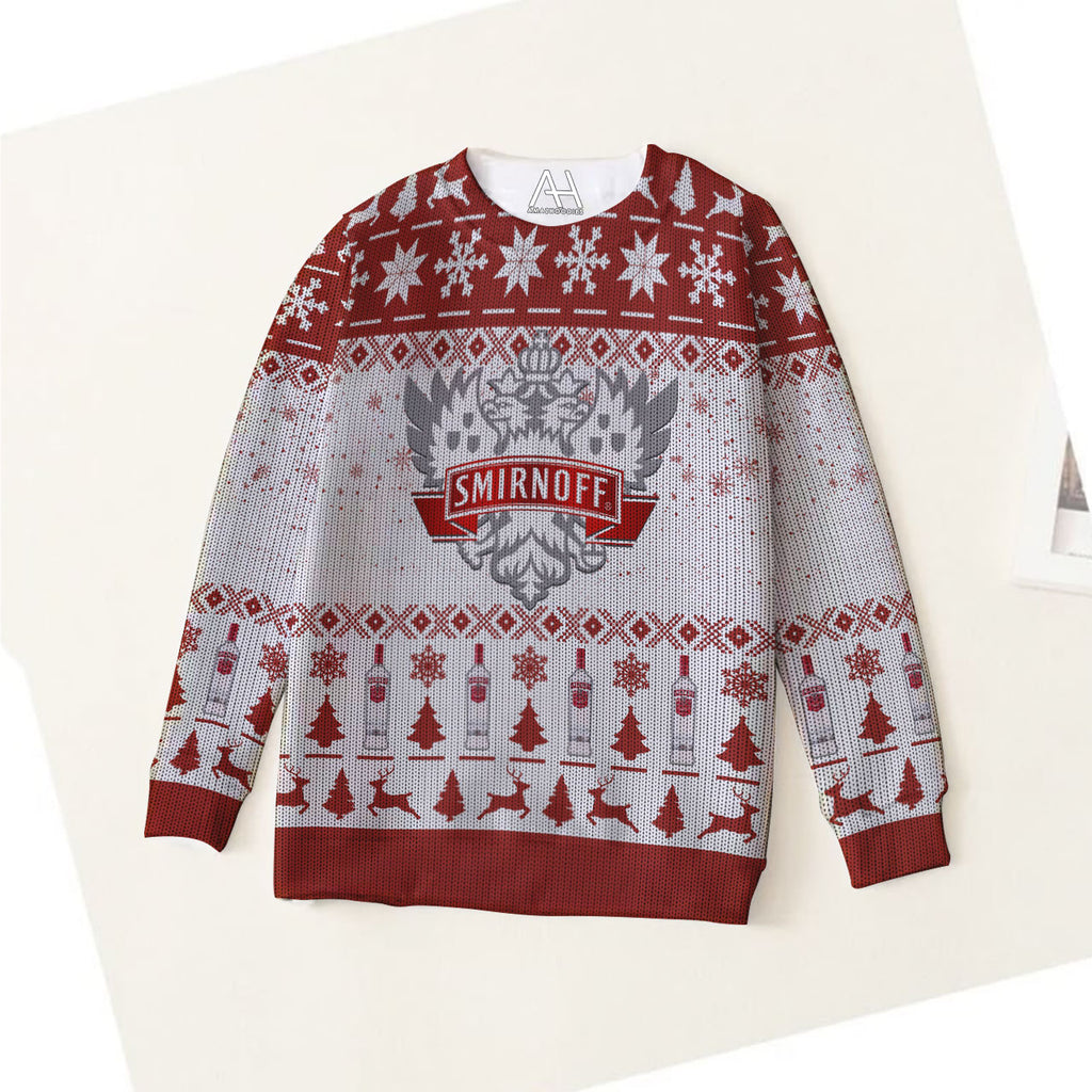 No21 Vodka 3D Ugly Sweater Jumper