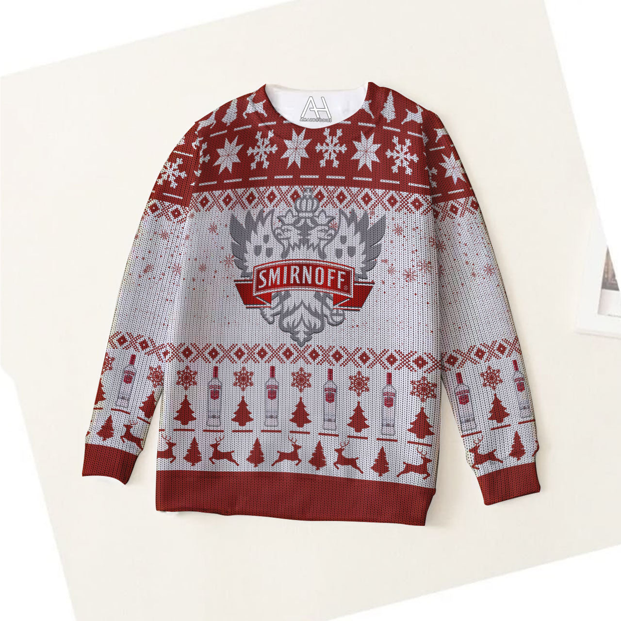 No21 Vodka 3D Ugly Sweater Jumper