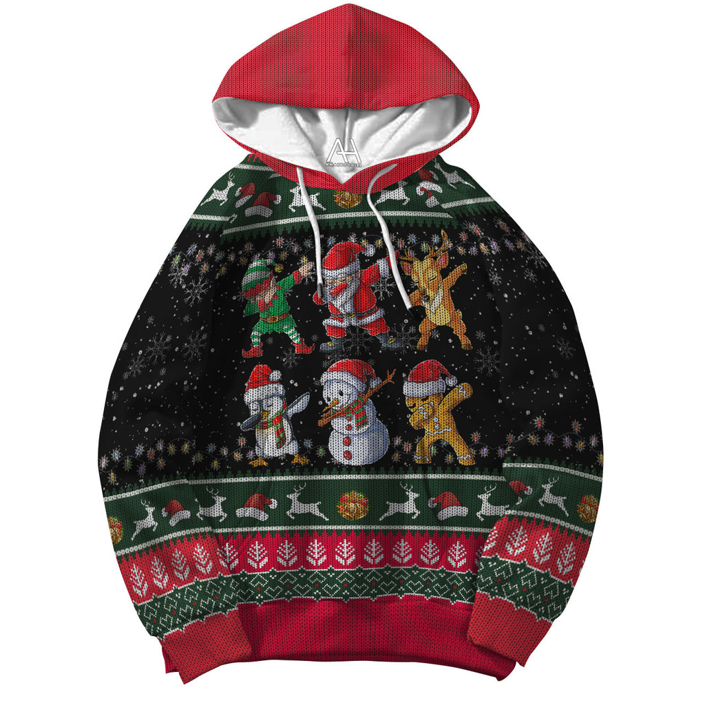 Christmas Gifts Black 3D Ugly Sweater Jumper