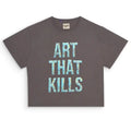 GALLERY DEPT BROKEN ATK TEE distressed washed vintage VINTAGE flowing gold letter print t-shirt Hoodie, Sweatshirt