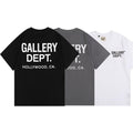 GALLERY DEPT T-shirt Cotton Fashion T shirt classic letter print T-shirts for men and women couples loose Leisure short...