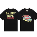 GALLERY T shirt car print T-shirts letter short sleeve men's and women's high street half sleeve skull hand bone finger...