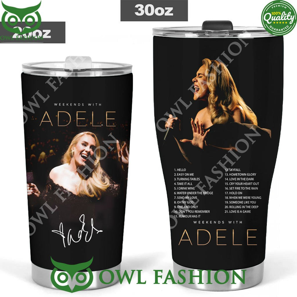 Weekends With Adele Concert Schedule Tumbler Cup
