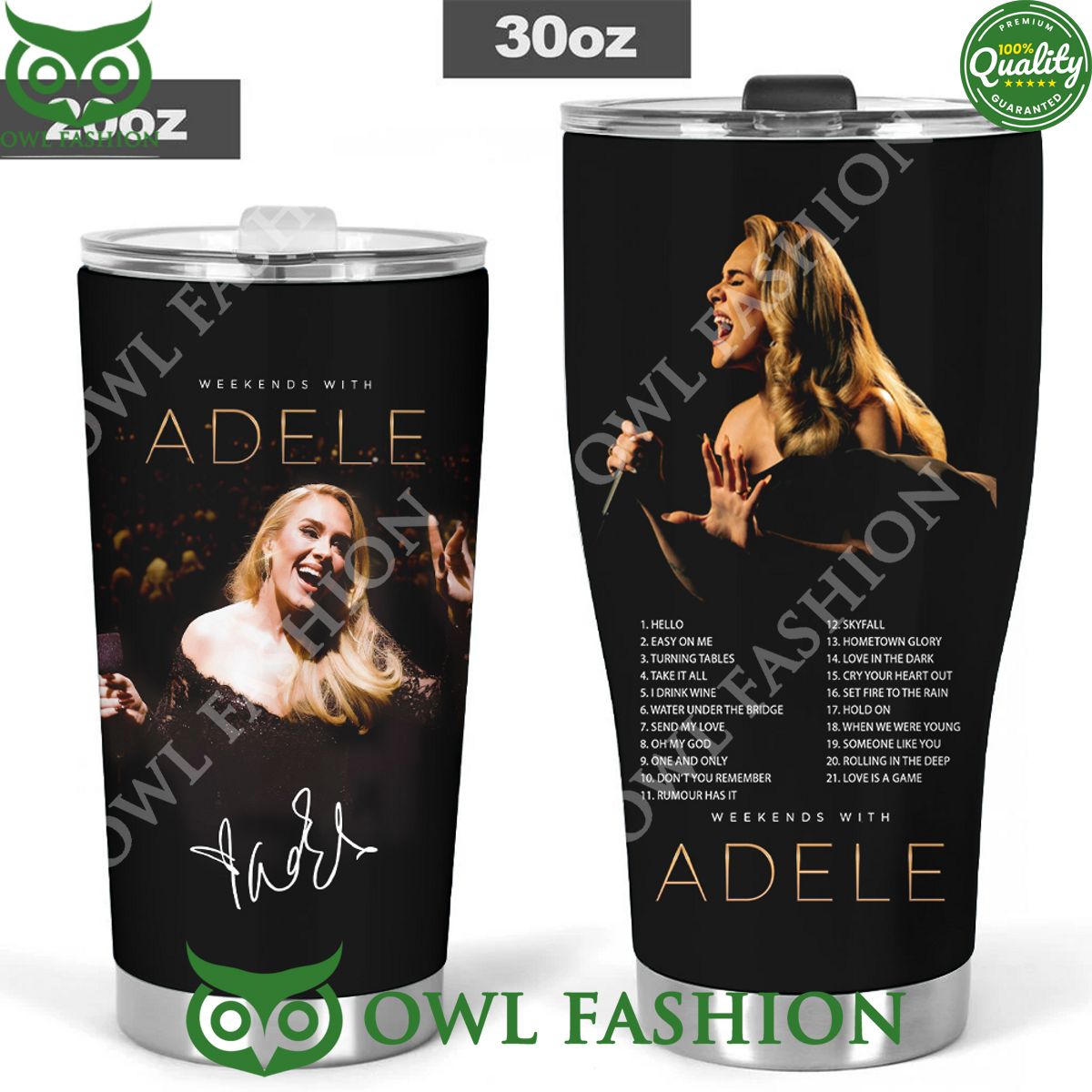 Weekends With Adele Concert Schedule Tumbler Cup