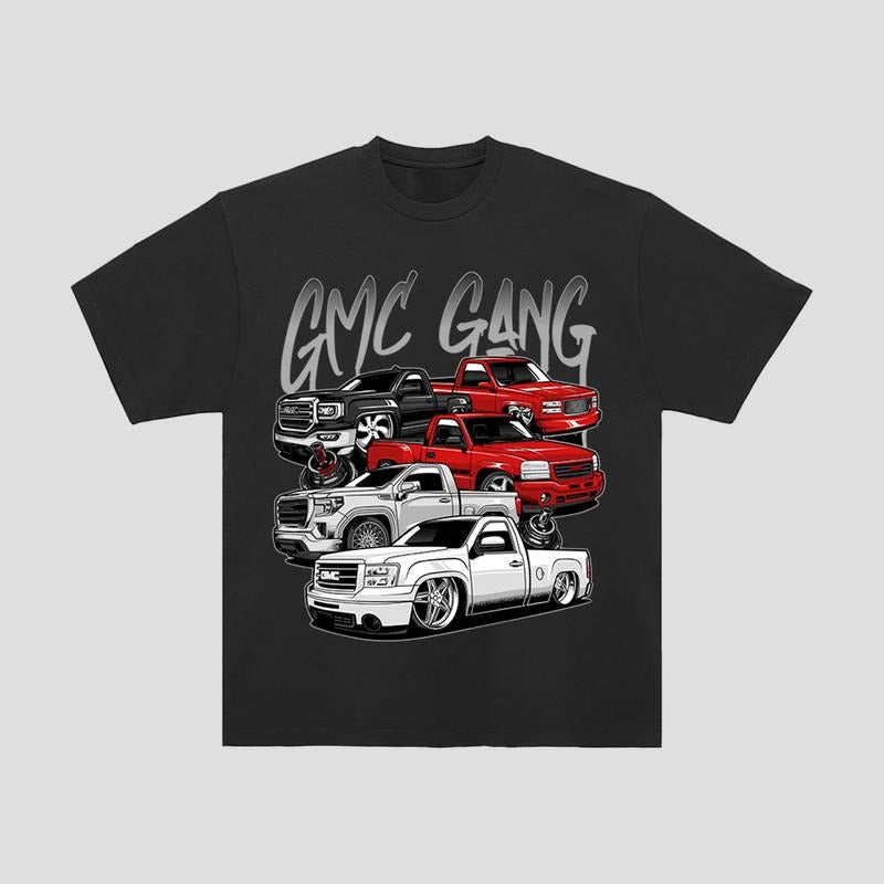 GMC Gang 1-Sided T-Shirt Menswear Hoodie, Sweatshirt | RetroVerseTees.com