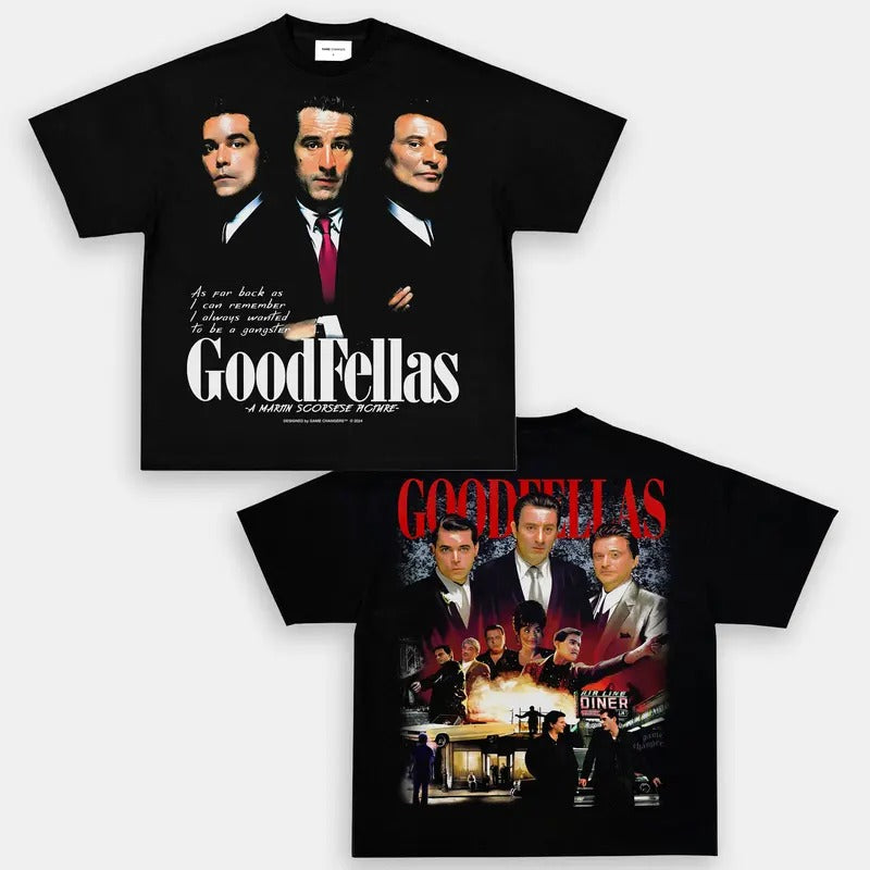 GOODFELLAS V2 TEE Trending Movie T shirt Vintage 90s T-shirt gift for Movie fans gift for him gift for her unisex T-shirt...