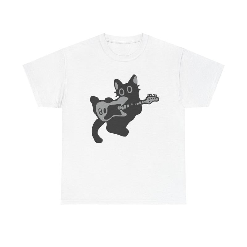 GUITAR CAT SHIRT Hoodie, Sweatshirt | RetroVerseTees.com