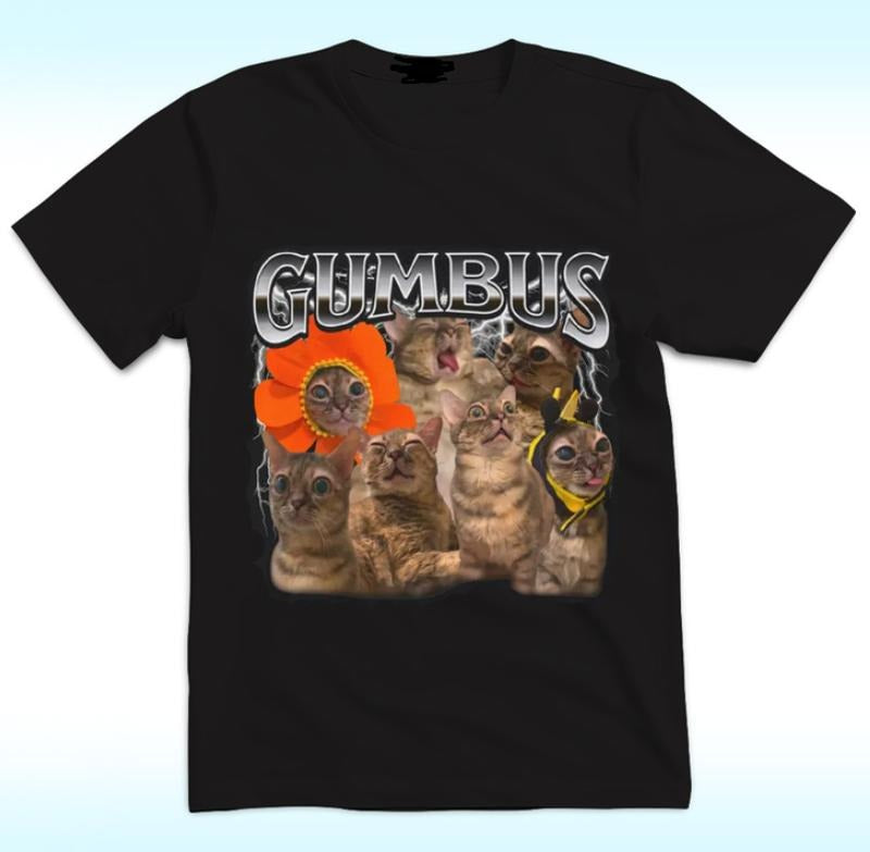 GUMBUS Cat Funny Shirt Classic Cotton Hoodie, Sweatshirt | RetroVerseTees.com
