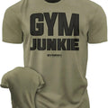 GYMISH Gym Junkie Funny Workout Gym T-Shirt for Men Hoodie, Sweatshirt | RetroVerseTees.com