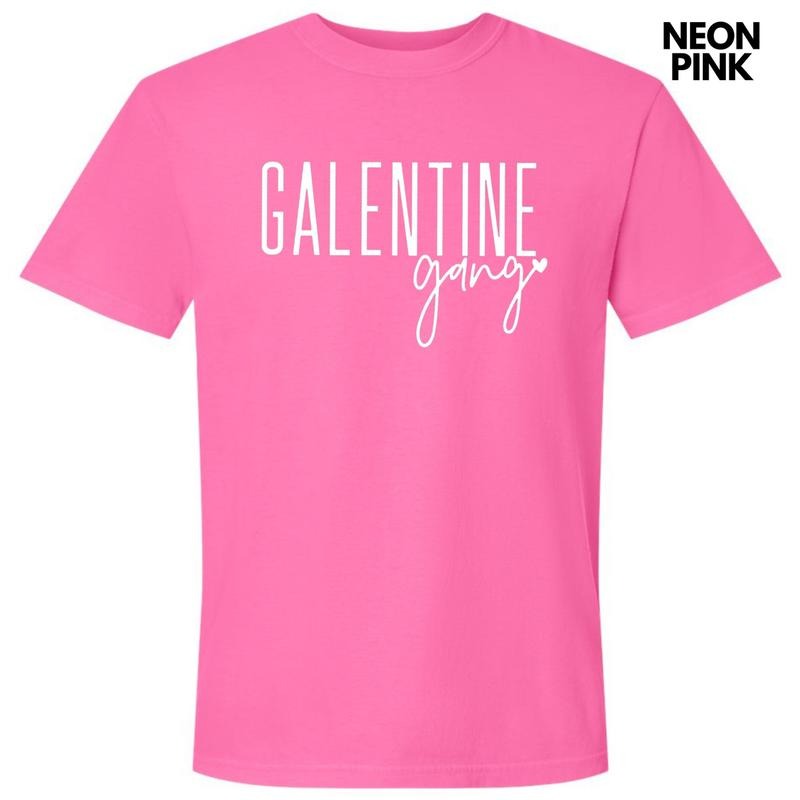 Galentine Gang Comfort Colors T-Shirt Hoodie, Sweatshirt | RetroVerseTees.com