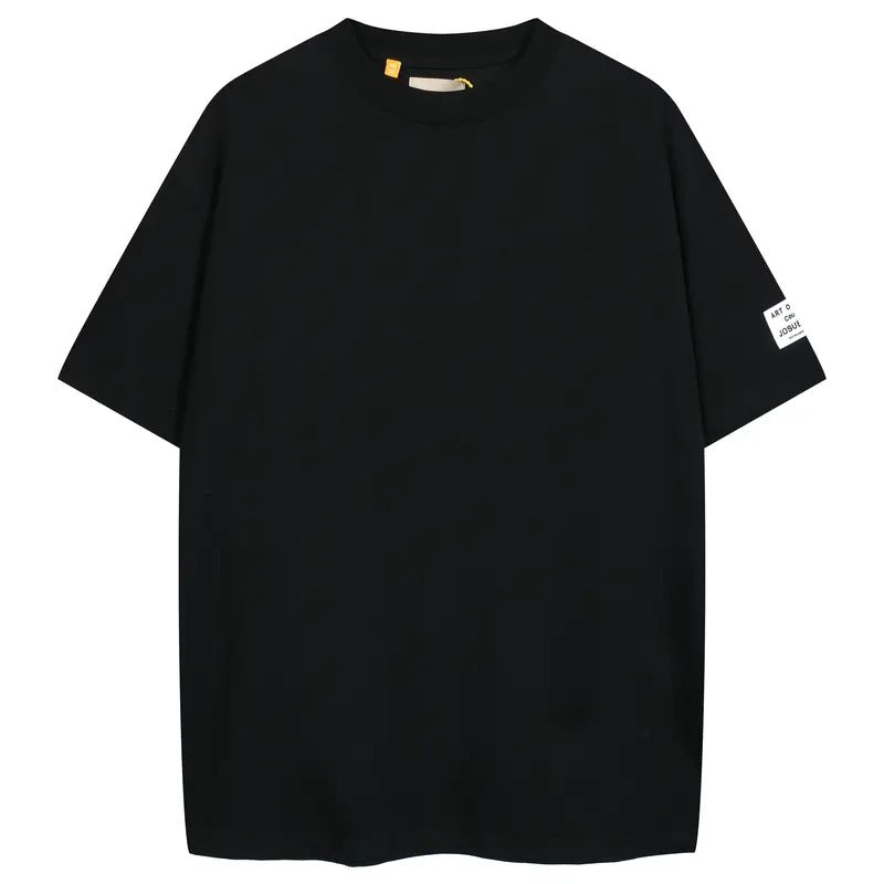 Gallery Sect. Logo Theme Short sleeved T-shirt in Black Hoodie, Sweatshirt | RetroVerseTees.com