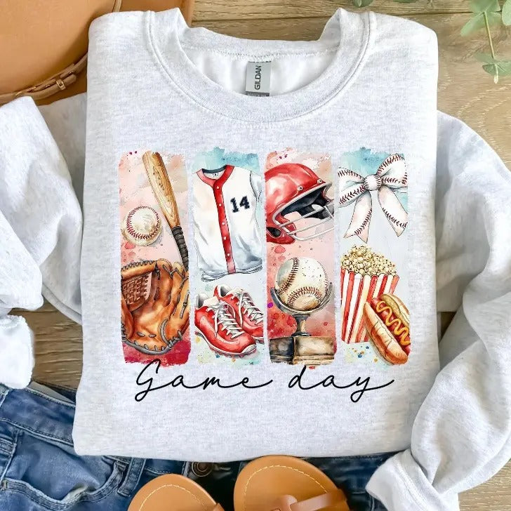 Game Day Baseball  Transfers - THIS IS NOT A SHIRT Hoodie, Sweatshirt | RetroVerseTees.com