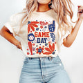 Game Day Baseball T-Shirt, Baseball T-Shirt, Boho Baseball Coquette T-Shirt, Baseball Bow T-Shirt, Baseball Mama T-Shirt,...
