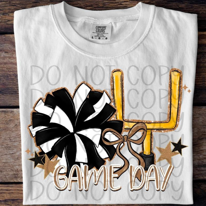 Game Day Cheer DTF Transfers - THIS IS NOT A SHIRT Hoodie, Sweatshirt | RetroVerseTees.com