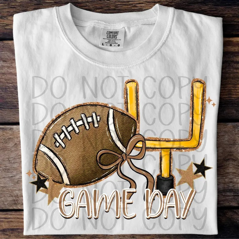 Game Day Football DTF Transfers - THIS IS NOT A SHIRT Hoodie, Sweatshirt | RetroVerseTees.com
