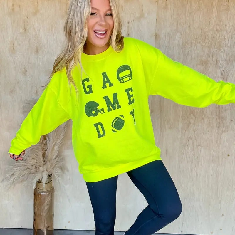 Game Day Graphic Pullover T-Shirts, Hoodie, Sweatshirt | RetroVerseTees.com