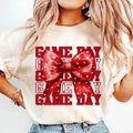 Game Day Shirt, Coquette Bow Shirt, Touchdown Season, Fall Graphic Tee, Autumn Shirt, Shirt for Women, Football Mama,...