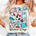 Game Day Soccer Coquette T- Shirt, Retro Soccer T- Shirt, Soccer Bow T- Shirt, Soccer Mama T- Shirt Comfort Colors...