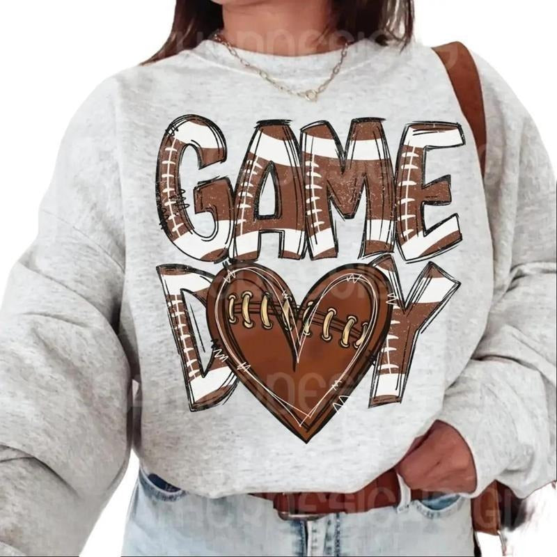 Game Day T-Shirt Hoodie Sweatshirt, Spiky hair fighters Heart Shirt, Sport Gift Tee, Touchdown Season Outfit