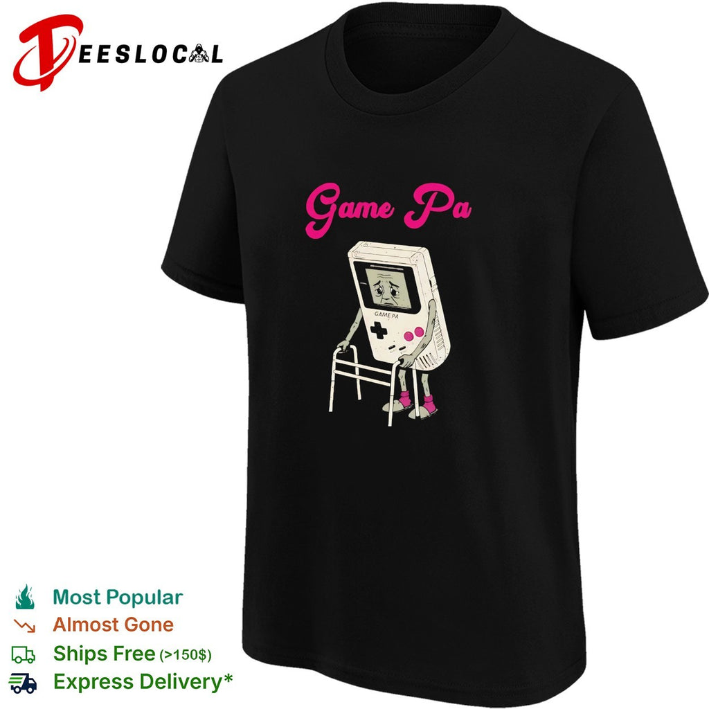 Game Pa old Game Boy walker parody shirt