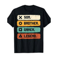 Game T-Shirt for Son, Brother, Teens, and Boys - Gaming Men's T-Shirts with Fun Design