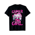 Gamer Gaming Gamer Girl T-Shirt made in usa Hoodie, Sweatshirt | RetroVerseTees.com