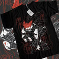 Garou T-shirt One Punch Shonen King Horror Anime Manga Black Tee Shirt All Size Hoodie, Sweatshirt | RetroVerseTees.com
