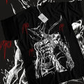 Garou T-shirt One Punch Shonen King Horror Anime Manga Gift black shirt All Size Hoodie, Sweatshirt | RetroVerseTees.com