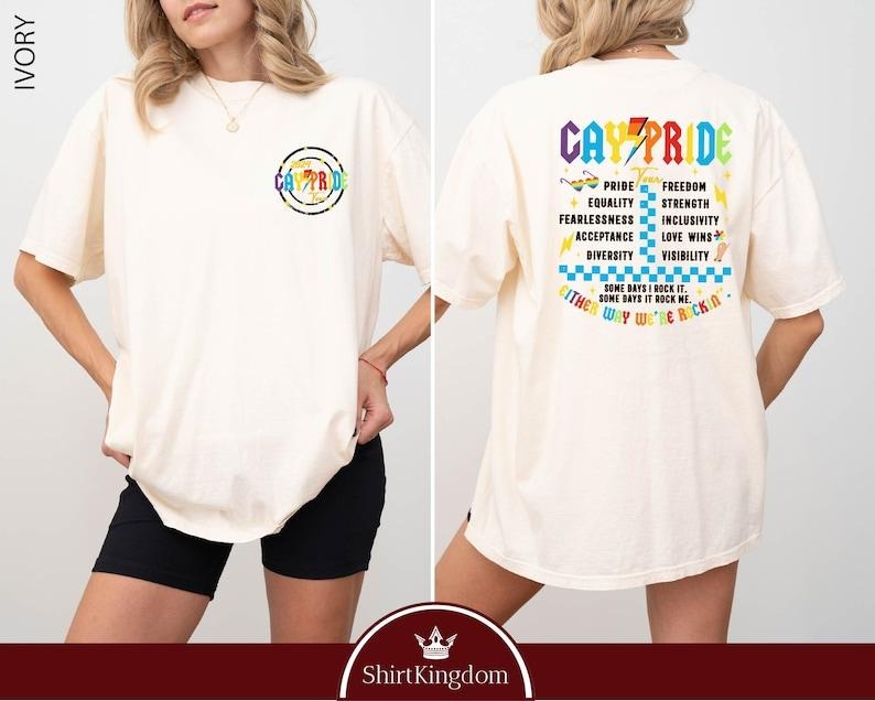 Gay Pride Tour 2024 Shirt, Equality Shirt, Gay Pride Shirt, Pride Month Shirt, LGBTQ Ally Shirt, Gay Festival Shirt,...