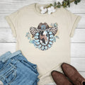 Gemstone With Leopard Cowboy Hat Graphic T-shirt Hoodie, Sweatshirt | RetroVerseTees.com
