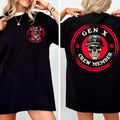 Gen X Crew Member Shirt Generation X Custom Year Badass Generation T-shirt, Gen X FAFO T Shirt