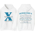 Gen X Hoodie, Generation X Hoodie, Raised on Hose Water and Neglect Hoodie, Gift for Mom T-Shirts, Sweatshirt