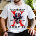 Gen X Sarcastic Tee Shirt, Proud Member Generation Shirt, Gen X Skull, Raised On House Water And Neglect, Unisex Shirt,...
