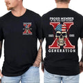 Gen X Skull Shirt, Generation X New Version Two Side T-Shirt Unisex Hoodie, Sweatshirt | RetroVerseTees.com