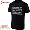 Genders are like the twin towers there used to be two but now it’s a sensitive topic shirt