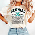 Generation X Ennial Tshirt, Trendy Funny Adult Humor Gen X Tshirt, Funny And Sarcastic, 1977 1985 Birthday, Unisex Short...